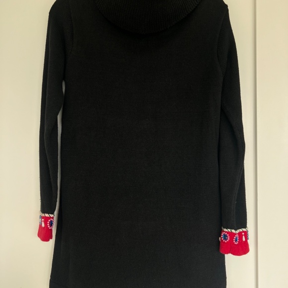 Vintage B.P. Design Christmas Tree Sweater Size S Sequined Jeweled Embellished - Picture 3 of 7